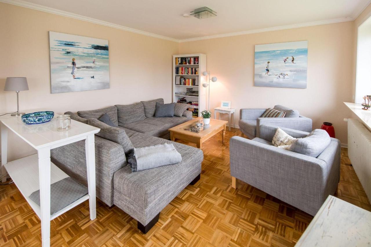 Seeblick I - Geraeumige 90Qm - Ganzes Haus - 50M Zum Naturstrand - Mit Terrasse Und Grossem Garten - Kueche Neu Glücksburg Kültér fotó