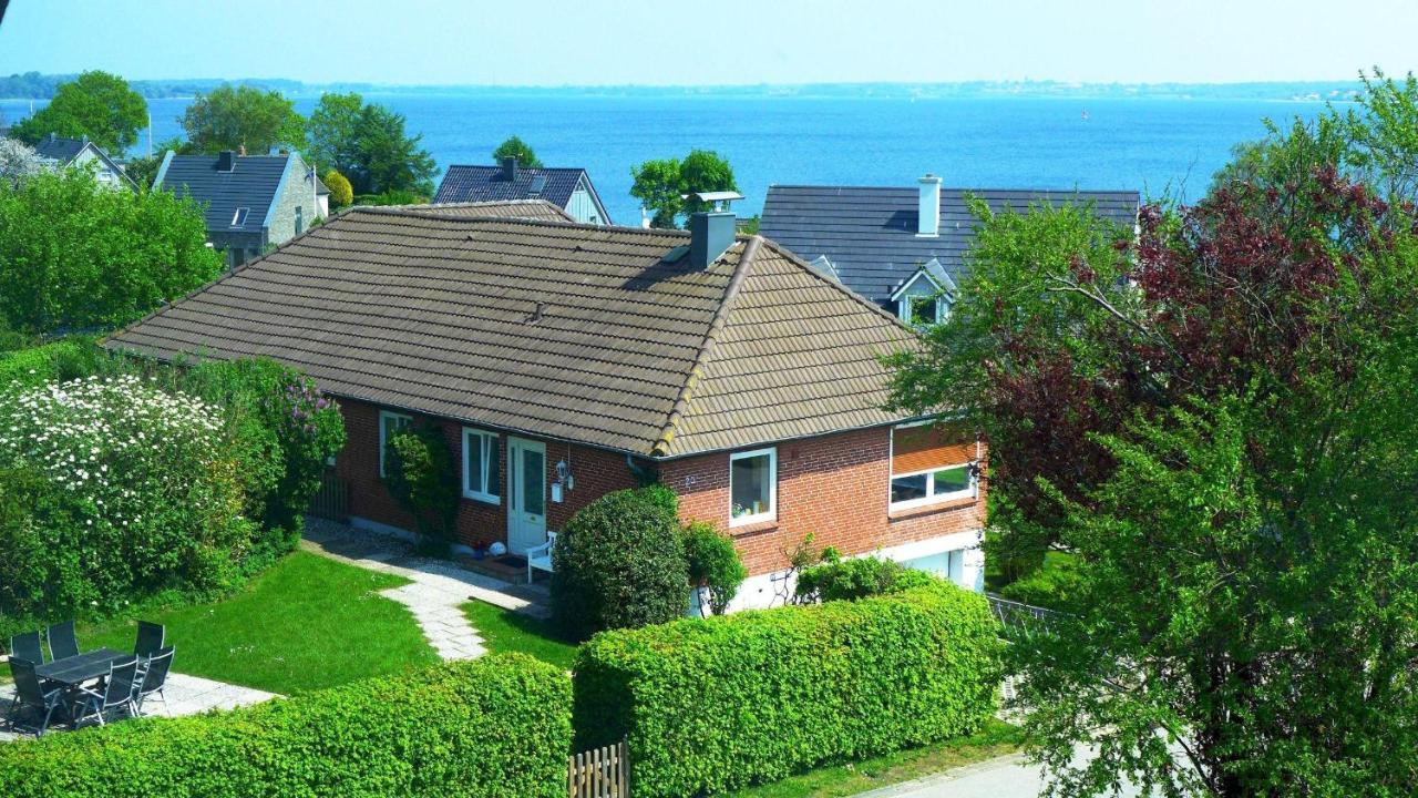 Seeblick I - Geraeumige 90Qm - Ganzes Haus - 50M Zum Naturstrand - Mit Terrasse Und Grossem Garten - Kueche Neu Glücksburg Kültér fotó